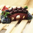 thumbnail image 4 of ZheElen Resin Castle Aquariums Decoration Simulation Turtle Climbing Three Eye Bridge 3Set, 4 of 6