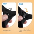 thumbnail image 3 of Maoww 2pcs/set Pre-tied Neckties Compact And Lightweight For Comfort Comfortable 1Set, 3 of 6