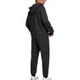 thumbnail image 3 of sageysalite Ensembles de Survêtements pour Femmes Col Rond Chandail à Enfiler Manches Longues Ensembles 2 Pcs Décontractés Entraînement Course Jogger Ports Tenues d'Automne, 3 of 6