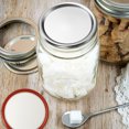thumbnail image 3 of Shisuyan 48 Pcs Canning Lids Mason Jar Lids Wide Mouth Vacuum Seal Mason Jar Lids Mason Jar Caps Mason Jar Drinking Lids For Kitchen, 3 of 9