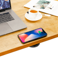 thumbnail image 3 of 15W Invisible Wireless Charger 20MM Air Separation Fast Charging Easy Installation Quick Charger,1 * wireless charger 3 * screw,Black, 3 of 7