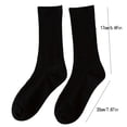 thumbnail image 3 of Breezora Winter Cable Knit Socks For Women Cozy Thick Stacked Socks With Non-Slip Design Orange, 3 of 5