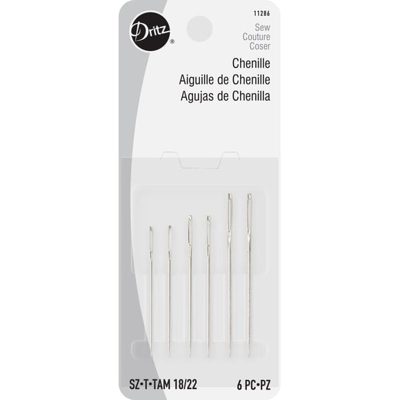 Dritz Chenille Needles, Size 18/22, 6 pc