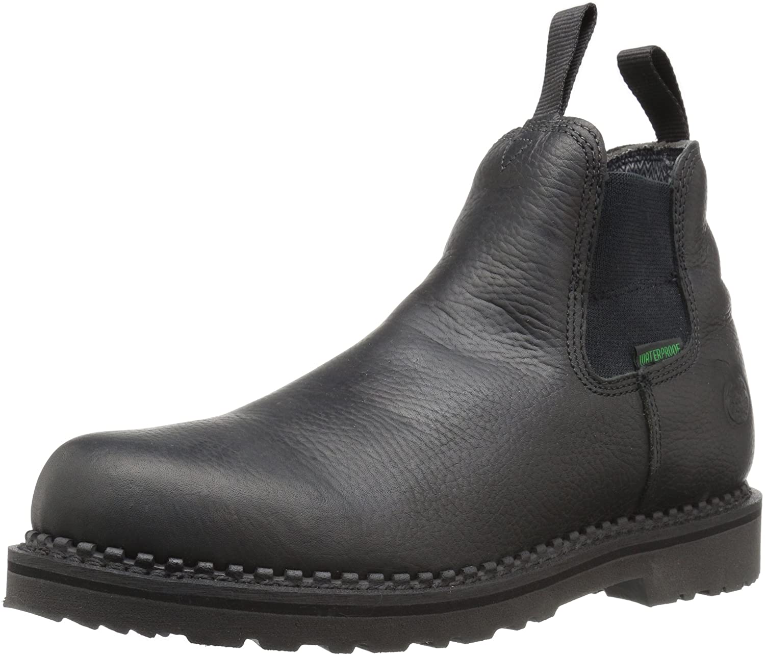 Georgia GB00084 Botte Mi-Mollet, Noire, 11 M US