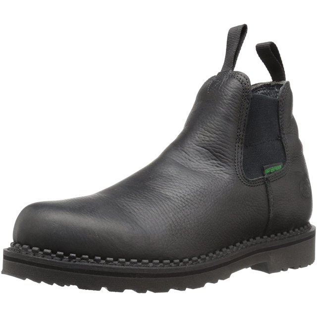 Georgia GB00084 Botte Mi-Mollet, Noire, 11 M US