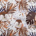 thumbnail image 1 of oneOone Cotton Flex White Fabric Tropical Sewing Craft Projects Fabric Prints By Yard 40 Inch Wide, 1 of 5