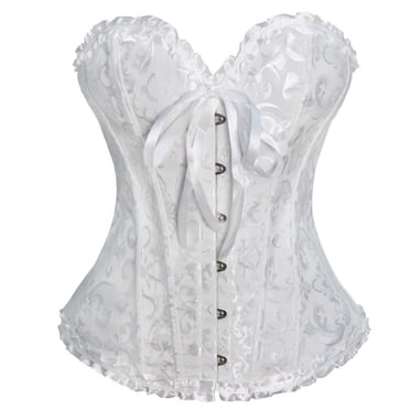 Womens Court Corset Bride Dress Shapewear Top