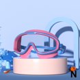 thumbnail image 1 of Adult Large Frame Swimming Goggles Waterproof And Fog-Proof Hd Swimming Goggles With Integrated Earplugs Silicone Children'S Swimming Goggles, 1 of 1