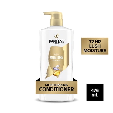 Revitalisant Hydratant Pantene, Réhydratation Quotidienne, Réhydrate Les Cheveux Secs et Endommagés, Pro-Vitamine B5, 476 mL