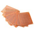 thumbnail image 1 of 20 Pcs 7*9cm Carte PCB Prototype Finie à Souder pour Bricolage Carte de Circuit Planche à Pain (Doré), 1 of 4