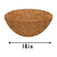 thumbnail image 3 of XZNGL Hanging Basket Coconuts Fiber Planter Inserts Replacement Liner for Flower Pot, 3 of 9