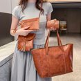 thumbnail image 1 of Matoen Fashionable Women's Bags Retro Large Capacity Multi Functional Bag Four Piece Set Handbag Shoulder Crossbody Bags Combining Practicality and Fashion, 1 of 1