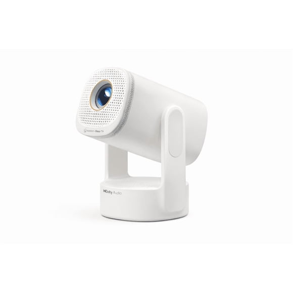 Remis à Neuf Vankyo Téléviseur Roku à Clapet 3R de Loisirs, Projecteur Compact et Portable de Style Canon avec Téléviseur Roku Intégré, Support Réglable, Audio Dolby