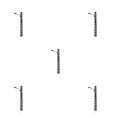 thumbnail image 1 of pitrice Model Railway Lamp Classical Pathway Single-Head Lightweight Ladder Streetlights Miniature Outdoor LED Metal Lamppost Black（White Light） 5Set, 1 of 6