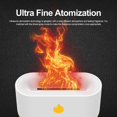 thumbnail image 4 of Humidificateurs de Flamme - 240ml Diffuseur d'Huile Essentielle Brume Fraîche Diffuseur d'Arôme USB Lumière Changeante Colorée, 4 of 7