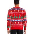 thumbnail image 3 of George Men's Christmas Light-Up Sweater, 3 of 6