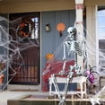 thumbnail image 4 of Costway 5.4ft Halloween Skeleton Life Size Realistic Full Body Hanging w/ Movable Joints, 4 of 10