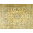 thumbnail image 1 of Ahgly Company Indoor Rectangle Traditional Caramel Brown Persian Area Rugs, 6' x 9', 1 of 6