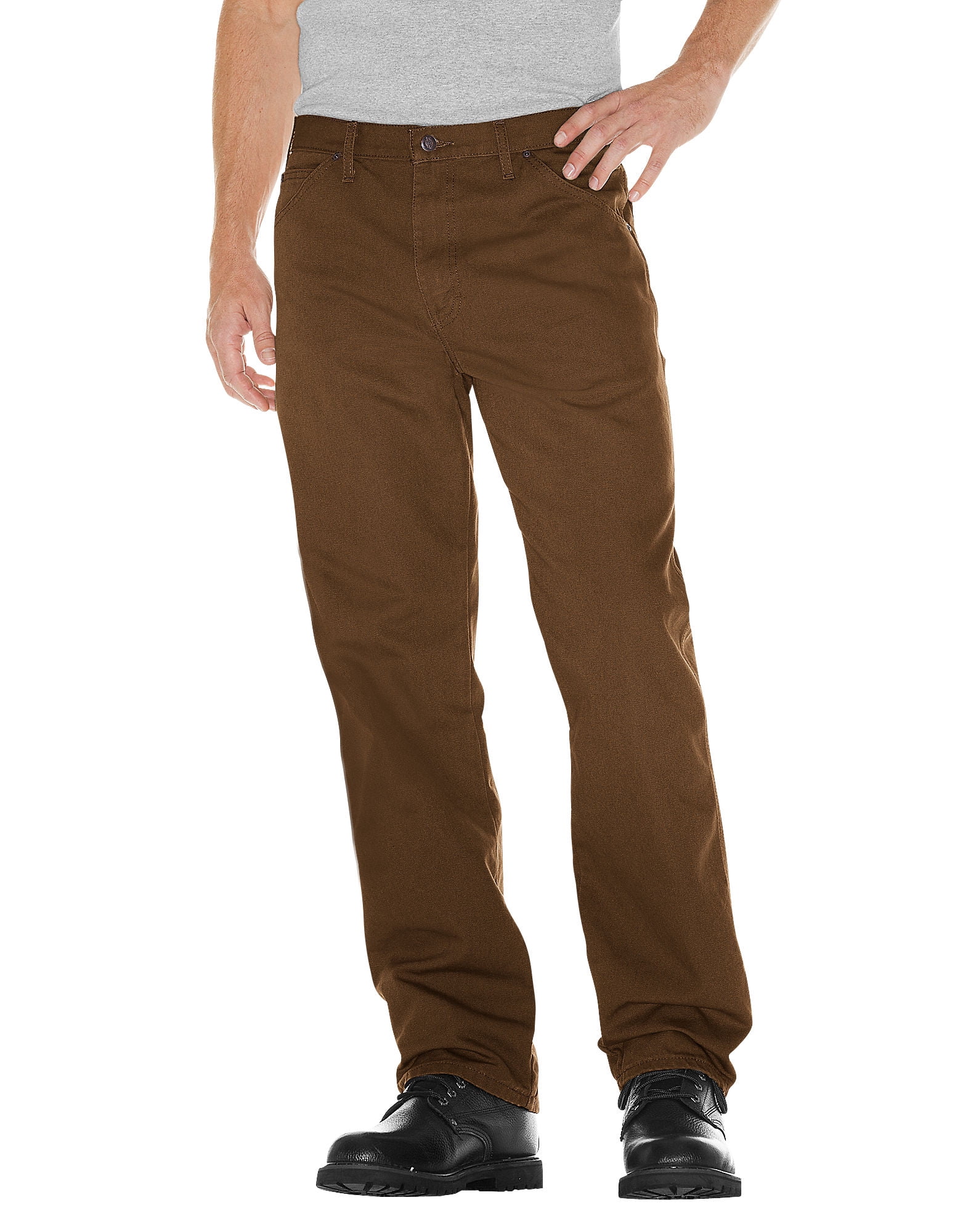 Dickies Mens Relaxed Fit Straight Leg Carpenter Duck Jeans, 50W x 30L