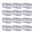 thumbnail image 1 of GUOOL 12Pcs Transparent Candy Packaging Box Biscuit Carrier Box for Nougat Festive 11.8cmx6cmx6.5cm, 1 of 7