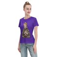 thumbnail image 4 of T-Shirt Basique à Manches Courtes pour Femmes Demon Slayer Blade Tanjiro, 4 of 6