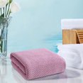 thumbnail image 4 of Suncoda Washclo, Solid Color Pineapple Reseau High Density Fleece Marginal Bath Towel Adult Solid Color Enlarged Bath Towel Thickened Marginal Towel 35X75Cm, 4 of 4