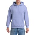 thumbnail image 1 of Gildan Mens Heavy Blend Hooded Sweatshirt, M, Violet, 1 of 3