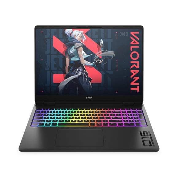 HP OMEN 16" AI PC Gaming Laptop – AMD Ryzen AI 9 HX 375, 64GB DDR5, 2TB SSD, GeForce RTX 5080, 240Hz WQXGA Display, Per-Key RGB Keyboard, Privacy Shutter, Wi-Fi 7, Windows 11 Home