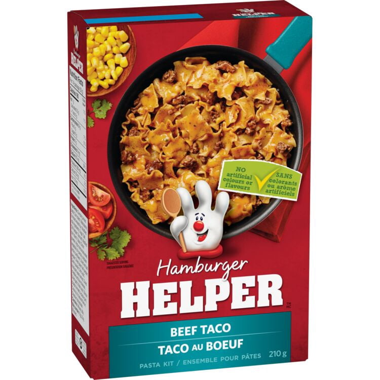Hamburger Helper Taco au boeuf