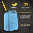 thumbnail image 4 of Scepter 5 Gal Military Style Water Can Container with Reversible Spout, 4 Pack, 4 of 7