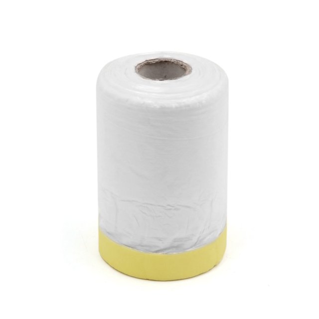 Unique Bargains Masking Film Tape Pre-Taped for Car Decoration Auto Paint Protection 300 x 55cm