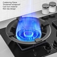 thumbnail image 4 of Gas Cooktop Windproof Bracket, All Around Wind , Energy Saving, Anti Slip Stand Durable And Reliable With Cast Iron Material For Gas Stove, 4 of 8