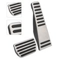 thumbnail image 4 of 2PCS Brake Pedal, Accelerator Pad Stainless Steel With PPE Rubber Non-Slip Strips Replacement For XC60 XC90 S90 V90 2018-2021, 4 of 8