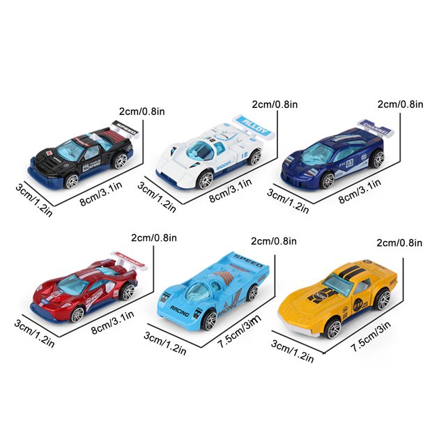 Alloy Car Model Childrens Alloy Inertial Car Car Model Childrens Toy Car Rail Car Accessories
