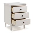 thumbnail image 2 of Pemberly Row 3 Drawer Nightstand in White, 2 of 4