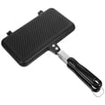 thumbnail image 2 of Miangastore Double Sided Non Stick Sandwich Pan Gas Stove Breakfast Maker 2pcs, 2 of 8