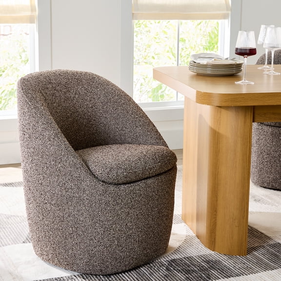Better Homes & Gardens Mira Everywhere Dining Chair, Truffle Brown