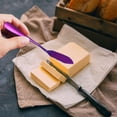 thumbnail image 5 of Kyusrd 410 Titanium Plated Stainless Steel Cream Knife Spatula Oil Scraper Cheese Knife, 5 of 5