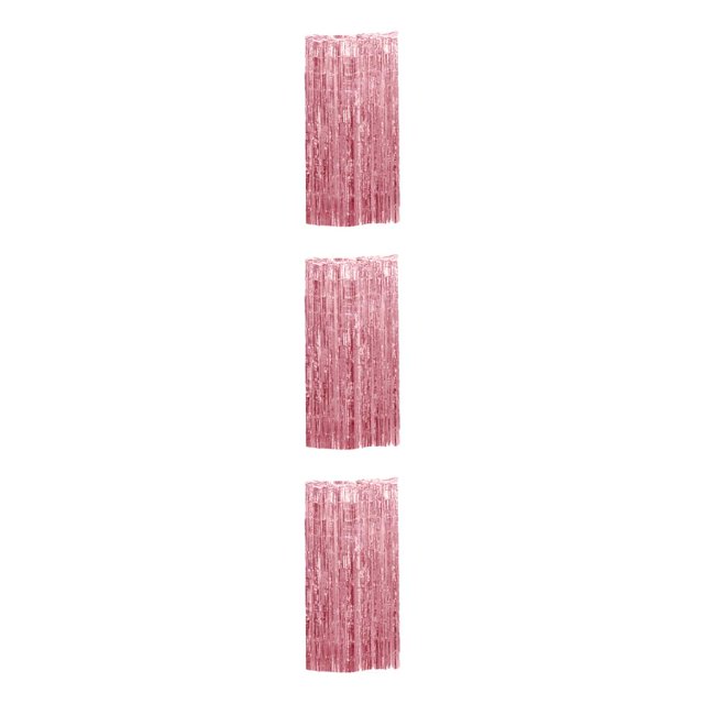 mmirethe Rideau Décoratif en Feuille pour une Large Application Décorations de Mariage Inodore Or Rose 3Set