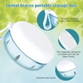 thumbnail image 4 of Denture Bath Case Denture Box Reusable Portable Denture Holder Box Durable Silicone Mini Storage Container with Vent Holes Premium Leak-proof Denture Cup for Home Travel Office, 4 of 8