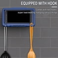 thumbnail image 4 of Czzoypi Waterproof Shower Phone Case, Universal Touchscreen Phone Holder for Bathroom Kitchen Wall, HD Viewable Shower Phone Mount with Strong Adhesion for 4-6.8 Inch Cell Phones, Blue, 4 of 7