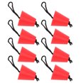 thumbnail image 1 of Scupper Plug Kit Drain Hole Stopper 8Pcs/Set Kayak Scupper Plug Silicone Drain Hole Bung Stopper With Lanyard For Canoe, 1 of 8