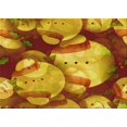thumbnail image 1 of Ahgly Company Machine Washable Indoor Rectangle Transitional Mahogany Brown Area Rugs, 7' x 9', 1 of 7