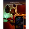 thumbnail image 3 of Twinkly Dots Guirlande Lumineuse LED Flexible Contrôlée par Application 200 RGB Fil Noir Alimentation USB, 3 of 9