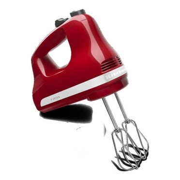 KitchenAid Ultra Power 3-Speed Hand Mixer, Empire Red, Model KHM312ER