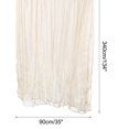 thumbnail image 2 of Unique Bargains Cheesecloth Table Runner 35'' x 134'' Rustic Gauze Beige, 2 of 7