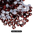 thumbnail image 3 of Uxcell Hotfix Rhinestones Flatback Crystal Glass Gems for Craft Clothes DIY Decoration Deep Red 4.8mm, 3 of 5