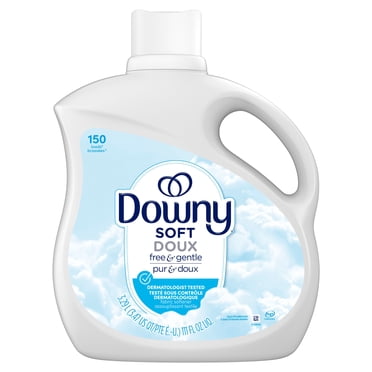 Downy Free & Gentle Liquid Fabric Softener, Hypoallergenic, Sensitive Skin Friendly Fabric Conditioner Liquid 150WL