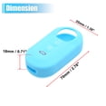 thumbnail image 5 of Unique Bargains Pink Silicone Three Button Car Remote Key Cover Case for Fiat 500 Viaggio Ottimo, 5 of 5