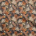 thumbnail image 1 of oneOone Rayon Black Fabric Tropical Craft Projects Decor Fabric Printed By The Yard 56 Inch Wide, 1 of 4